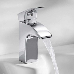 Смесител за мивка с изпразнител Roca Thesis - A5A3050C00 Смесител за мивка с изпразнител Roca Thesis - A5A3050C00