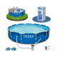 Сглобяем басейн INTEX с конструкция и филтърна помпа, 366 х 76см.