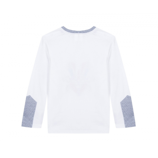 Тениска 3Pommes Graphic Cargo, момче, 9-12 м., ръст: 80 см. - бяла