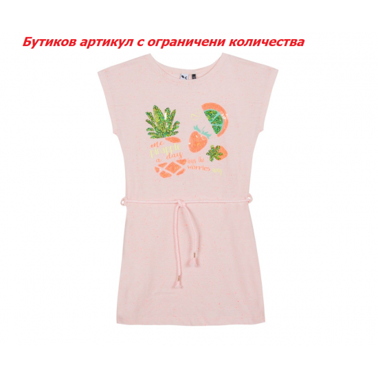Рокля 3Pommes Palm Spring, момиче, 4-5 г., ръст: 110 см. Рокля 3Pommes Palm Spring, момиче, 4-5 г., ръст: 110 см.
