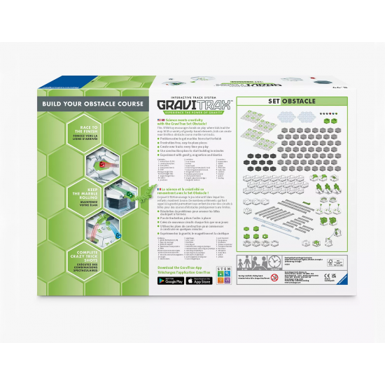 Настолна игра Ravensburger GraviTrax Obstacle Course Set - комплект за препятствия