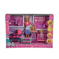 Кукла Еви Лав - Стефи с 3 бебета Кукла Еви Лав - Стефи с 3 бебета