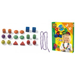 Дървени мъниста SES Дървени мъниста SES