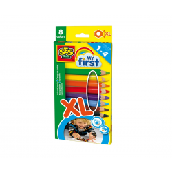 Моите първи цветни моливи SES Моите първи цветни моливи SES