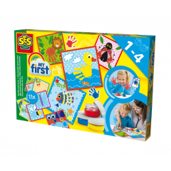 Комплект за рисуване с бои SES Комплект за рисуване с бои SES