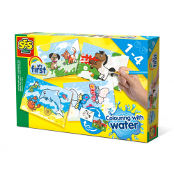 Уча се да оцветявам с водни бои SES