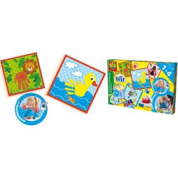 Комплект за рисуване с бои SES Комплект за рисуване с бои SES