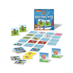 Мемори карти Ravensburger - Пес Патрул, 72 бр.