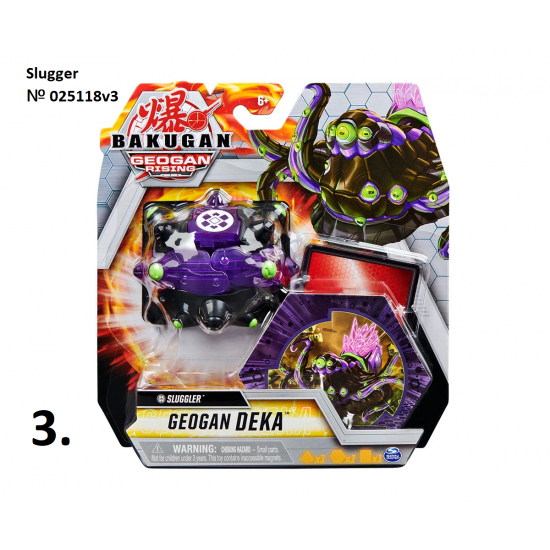 Топчета Bakugan Geogan Rising Deka, асортимент