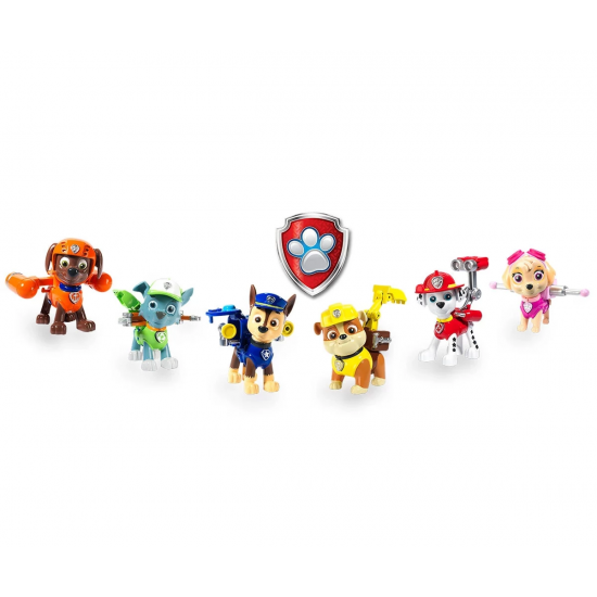 Екшън куче със значка Paw Patrol, асортимент Екшън куче със значка Paw Patrol, асортимент