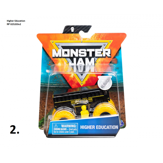 Автомобил Monster Jam, 1:64, асортимент