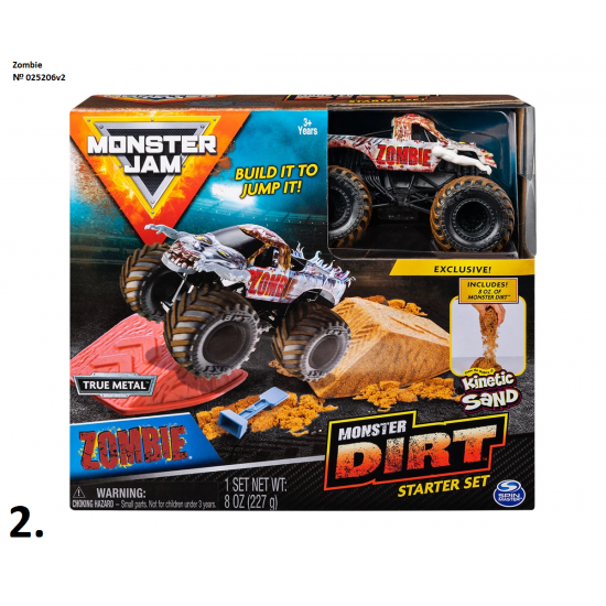 Кинетичен пясък Monster Jam, асортимент