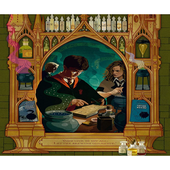 Пъзел Ravensburger 1000 ел. - Хари Потър и Нечистокръвния принц