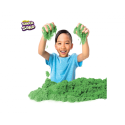Kinetic Sand - Пликче, зелен цвят Kinetic Sand - Пликче, зелен цвят