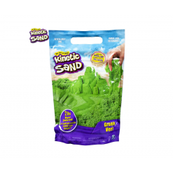 Kinetic Sand - Пликче, зелен цвят Kinetic Sand - Пликче, зелен цвят