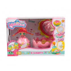 Кекилу, мини комплект с кукла в чантичка с гланц Кекилу, мини комплект с кукла в чантичка с гланц