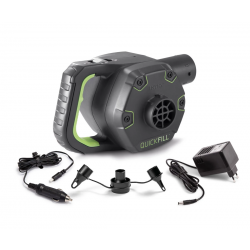 Електрическа помпа със зарядна батерия и адаптор за 12V INTEX Quick-Fill Rechargeable, 650 л./мин. Електрическа помпа със зарядна батерия и адаптор за 12V INTEX Quick-Fill Rechargeable, 650 л./мин.