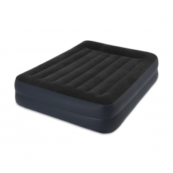 Надуваем матрак с вградена помпа INTEX Queen Pillow Rest Raised, 152 x 203 x 42 см. Надуваем матрак с вградена помпа INTEX Queen Pillow Rest Raised, 152 x 203 x 42 см.
