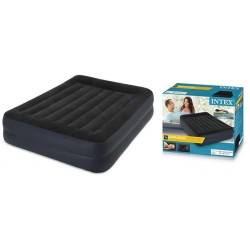 Надуваем матрак с вградена помпа INTEX Queen Pillow Rest Raised, 152 x 203 x 42 см. Надуваем матрак с вградена помпа INTEX Queen Pillow Rest Raised, 152 x 203 x 42 см.