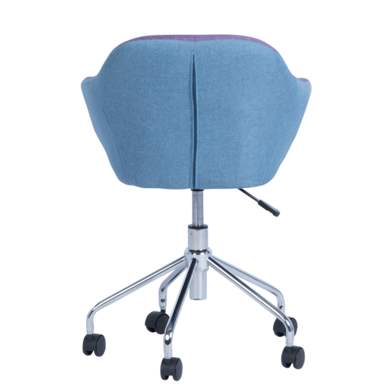 Офис кресло Carmen 2013 - лилаво-син