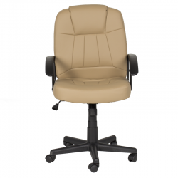 Офис стол Carmen 6080 - черен, бежов и крем Офис стол Carmen 6080 - черен, бежов и крем