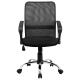 Работен офис стол Carmen 6591 - черен Работен офис стол Carmen 6591 - черен