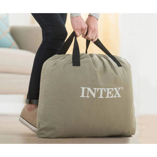 Надуваем матрак с вградена помпа INTEX Pillow Rest Classic, 152 х 203 х 25 см.