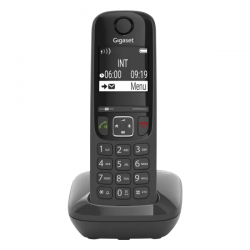 Безжичен DECT телефон Gigaset AS690 - черен Безжичен DECT телефон Gigaset AS690 - черен
